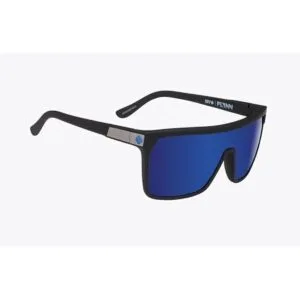Spy Flynn Gafas de sol de color negro mate suave con_2