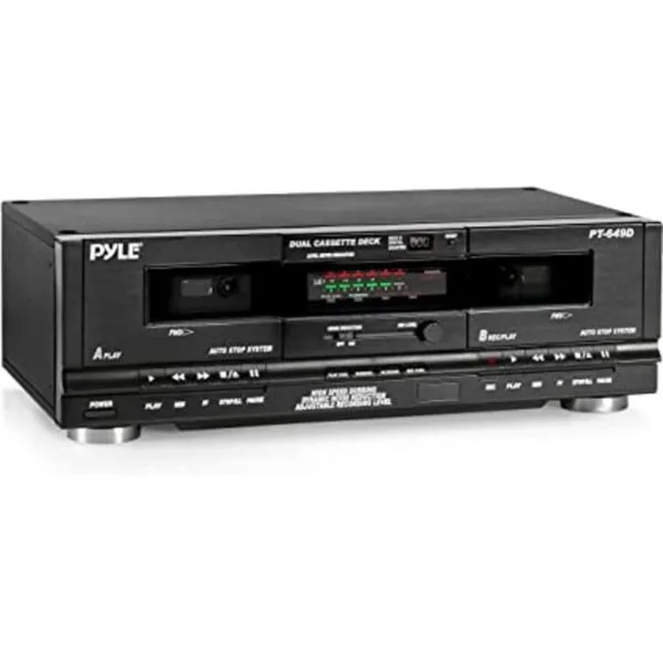 Sintonizador digital dual Cassette Pyle Home Media_1
