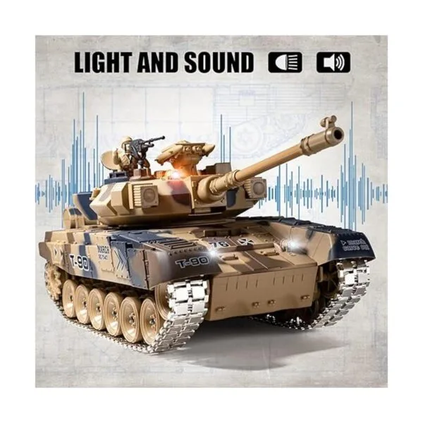 Supdex Tanque de control remoto 118 para adultos y niños_7
