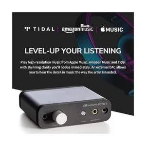Audioengine D1. Conversor de señal digital a analógica de_3