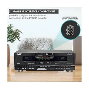Sintonizador digital dual Cassette Pyle Home Media_4