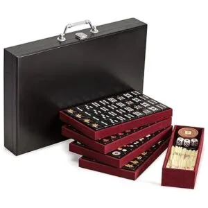 Yellow Mountain Imports Juego chino Mahjong Juego de_4