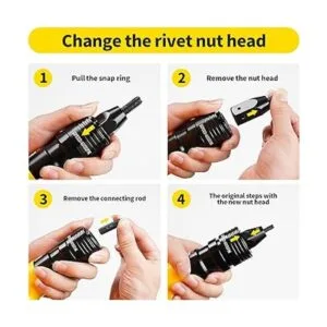 HIFESON Pneumatic Thread Insert Tool with M6 M8 M10_4