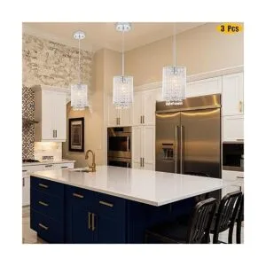 3 luces colgantes lámparas de granja iluminación de isla_3