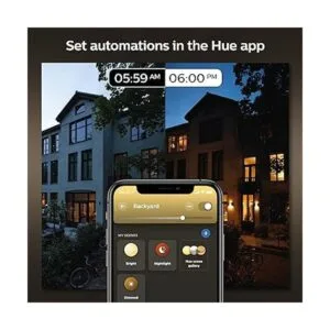 Philips Hue Luz de pared blanca y color para exteriores_5