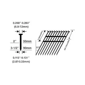 Freeman PFR2190 colocadora de clavos con marco de cabezal_7