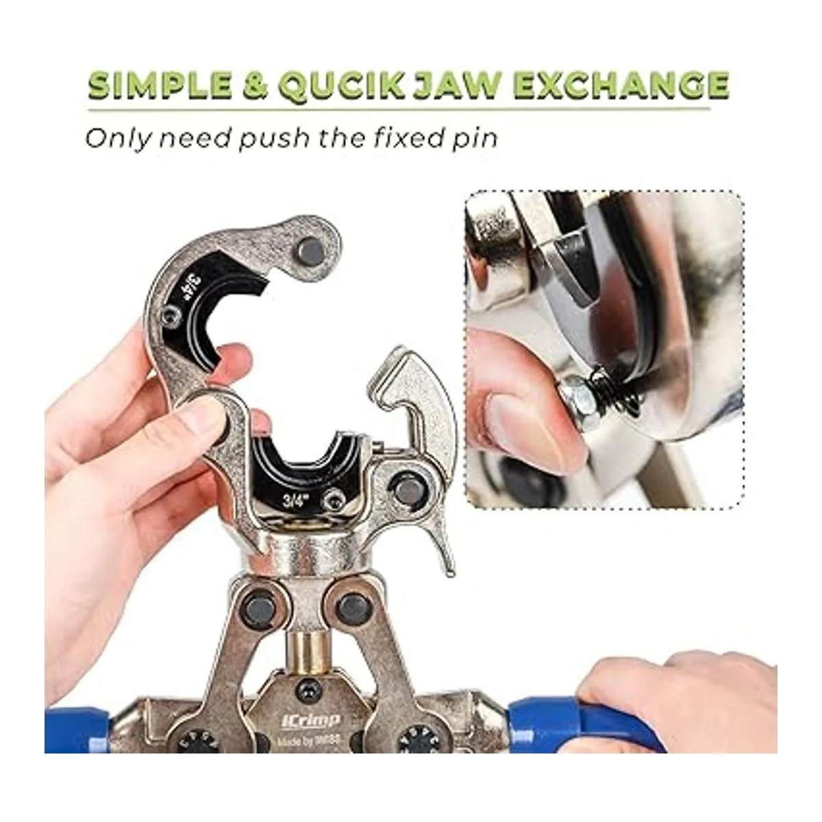 iCrimp Juego de herramientas de prensado de tubos de_3