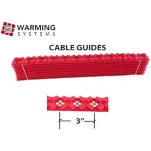 Sistema radiante eléctrico del suelo con termostato de_6