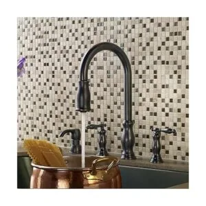 Pfister F5314HNY Grifo de cocina desplegable Hanover de 2_5