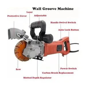 TIEKJOT Máquina de corte de ranura de pared de 110 V_4