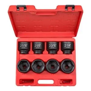 TEKTON Juego de llaves de impacto de 6 puntos de 34_1