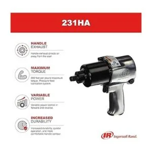 IngersollRand 231HA Llave de impacto de aire de_2