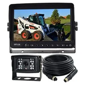 AHD 720P Espejo retrovisor de 7 pulgadas cámara con_1