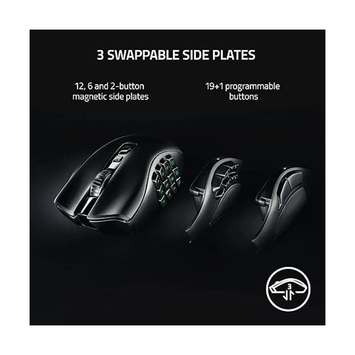 Razer Naga V2 Pro Wireless MMO Gaming Mouse 191_2