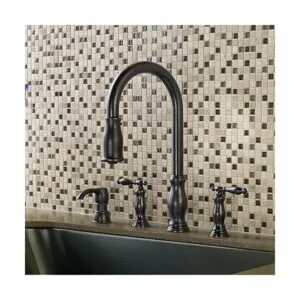 Pfister F5314HNY Grifo de cocina desplegable Hanover de 2_4