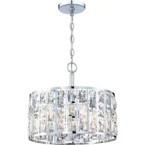 Lámpara de araña convertible de cristal de granja e_1