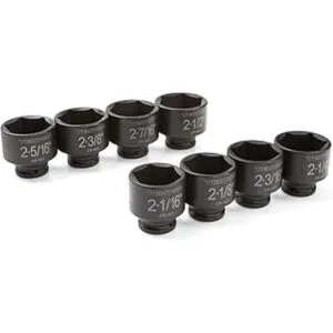 TEKTON Juego de llaves de impacto de 6 puntos de 34_3