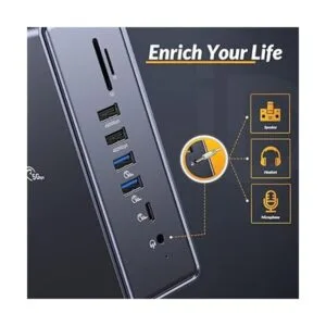 iDsonix USB C 3.0 Laptop Docking Station 15 in 1 USB C_6
