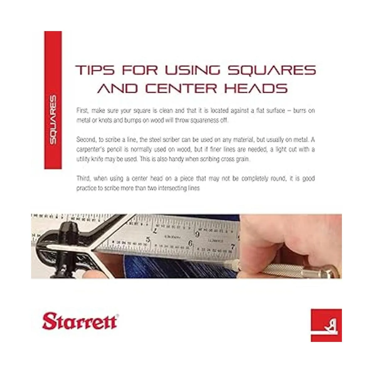 Starrett C33H124R escuadra combinada con cabezal_4