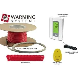 Sistema radiante eléctrico del suelo con termostato de_2