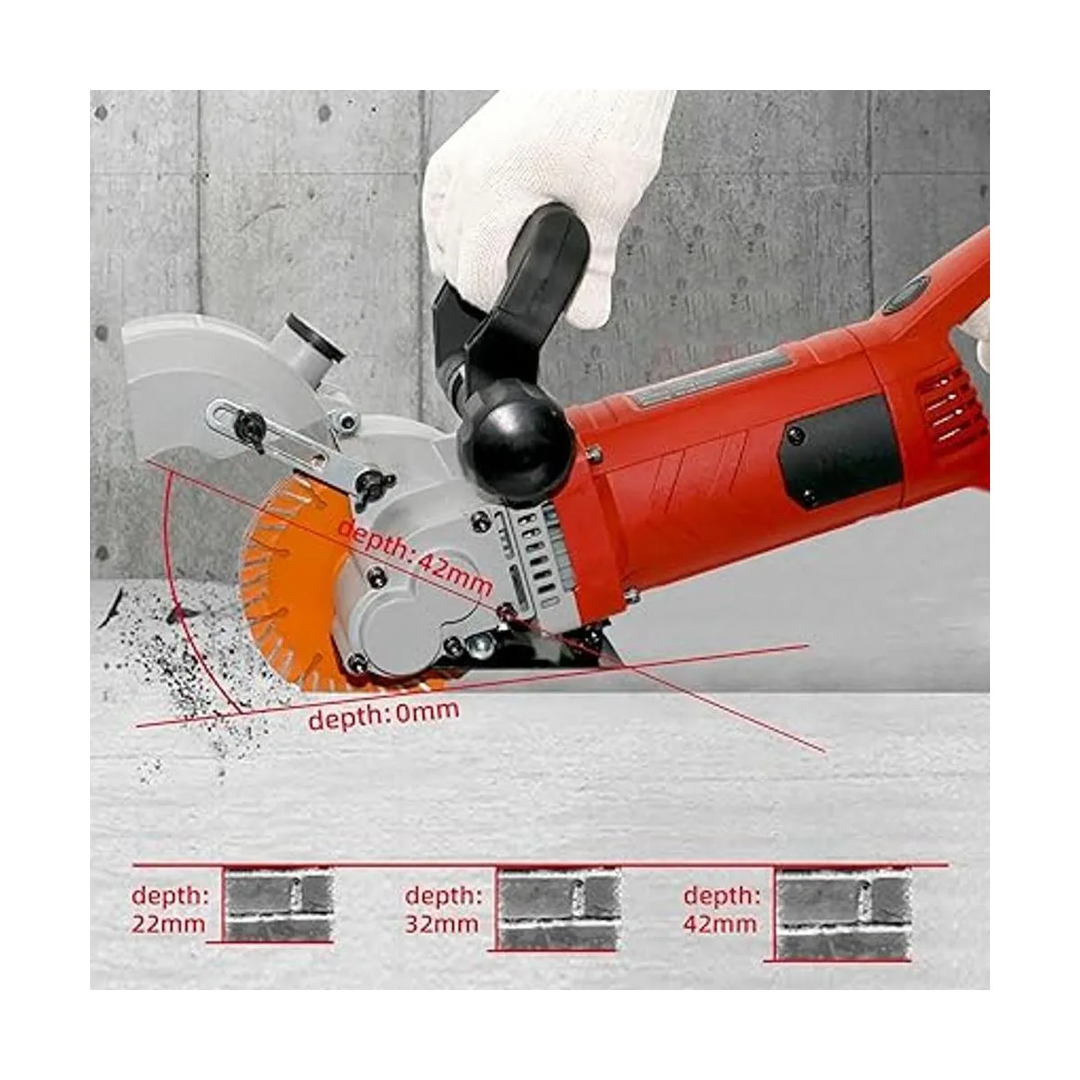 TIEKJOT Máquina de corte de ranura de pared de 110 V_5