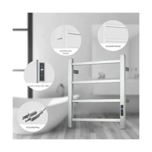 SHARNDY Calentador de toallas con temporizador integrado_4