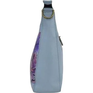 Anna by Anuschka Hobo de cuero genuino pintado a mano para_4