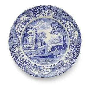 Spode juego de vajilla de 12 piezas italianas color azul_4