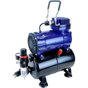 Paasche D3000R compresor de 15 HP con tanque regulador y_2