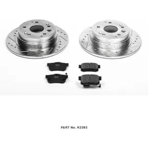 Power Stop K2383 trasero Z23 pastillas de freno de fibra_2