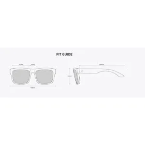 Spy Optic Discord Gafas de sol con lente polarizada Happy_7