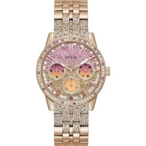 GUESS Ladies Sport Multifunction Duotone Crystal 40mm Watch_1