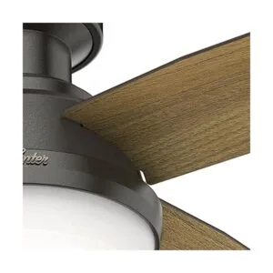 Hunter Dempsey Ventilador de techo de perfil bajo para_5