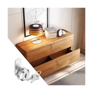 Paquete de 6 cerraduras de gabinete con llaves cerradura_4