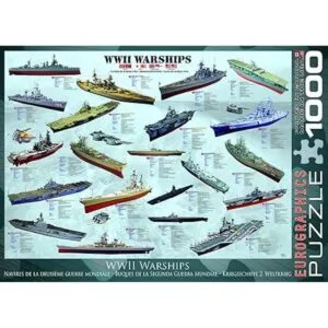 Eurographics WWII buques de guerra 1000 piece Puzzle_4