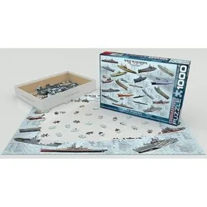 Eurographics WWII buques de guerra 1000 piece Puzzle_3