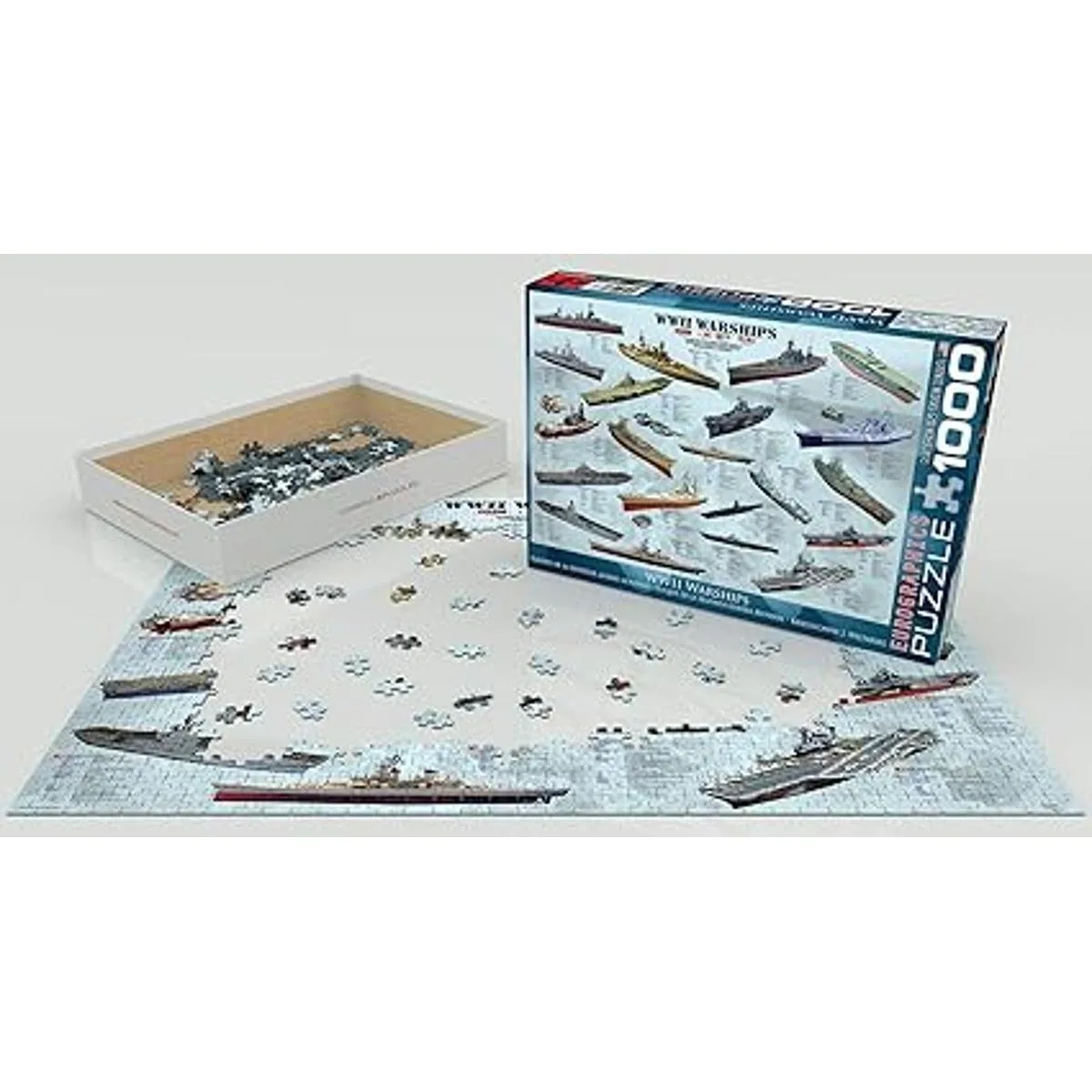 Eurographics WWII buques de guerra 1000 piece Puzzle_3