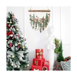 Plantas artificiales de eucalipto para colgar en la pared_7