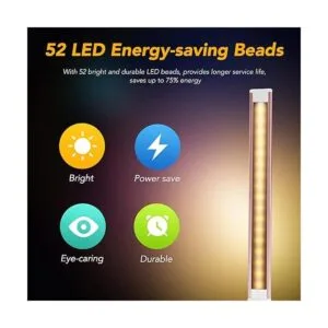 HMFUNTM Lámpara de escritorio LED con puerto de carga_3