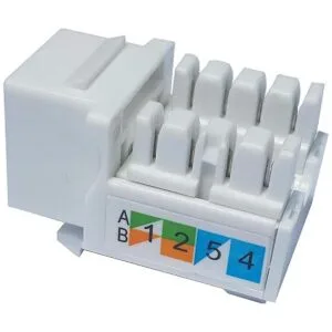 Paquete de 20 conectores Keystone Cat6 Listado UL_1