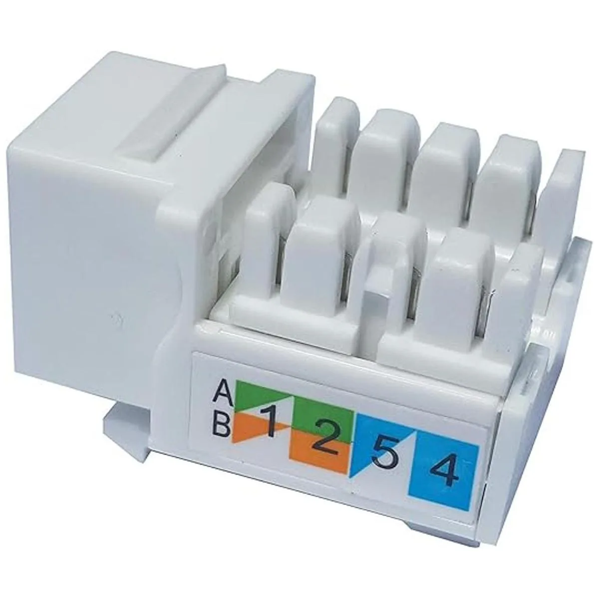 Paquete de 20 conectores Keystone Cat6 Listado UL_1