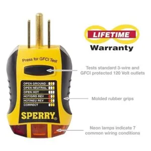 Sperry Instruments STK001 Probador de voltaje sin_4