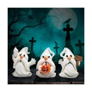 Hodao 3 piezas de gnomos de Halloween para interiores en_6