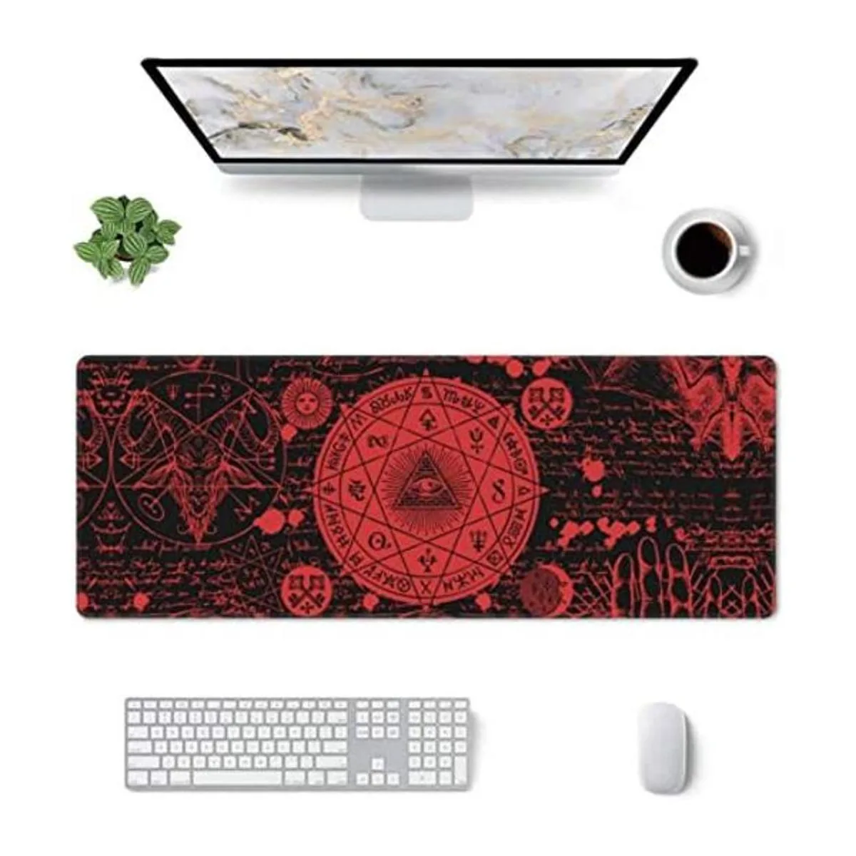 Alfombrilla de mouse Alchemy de estilo gótico vintage_1