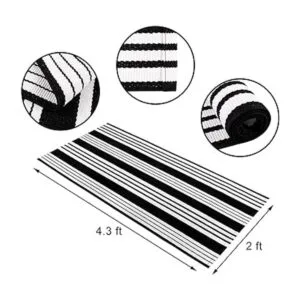 Alfombra para puerta delantera de 2 x 4.3 pies alfombra_4