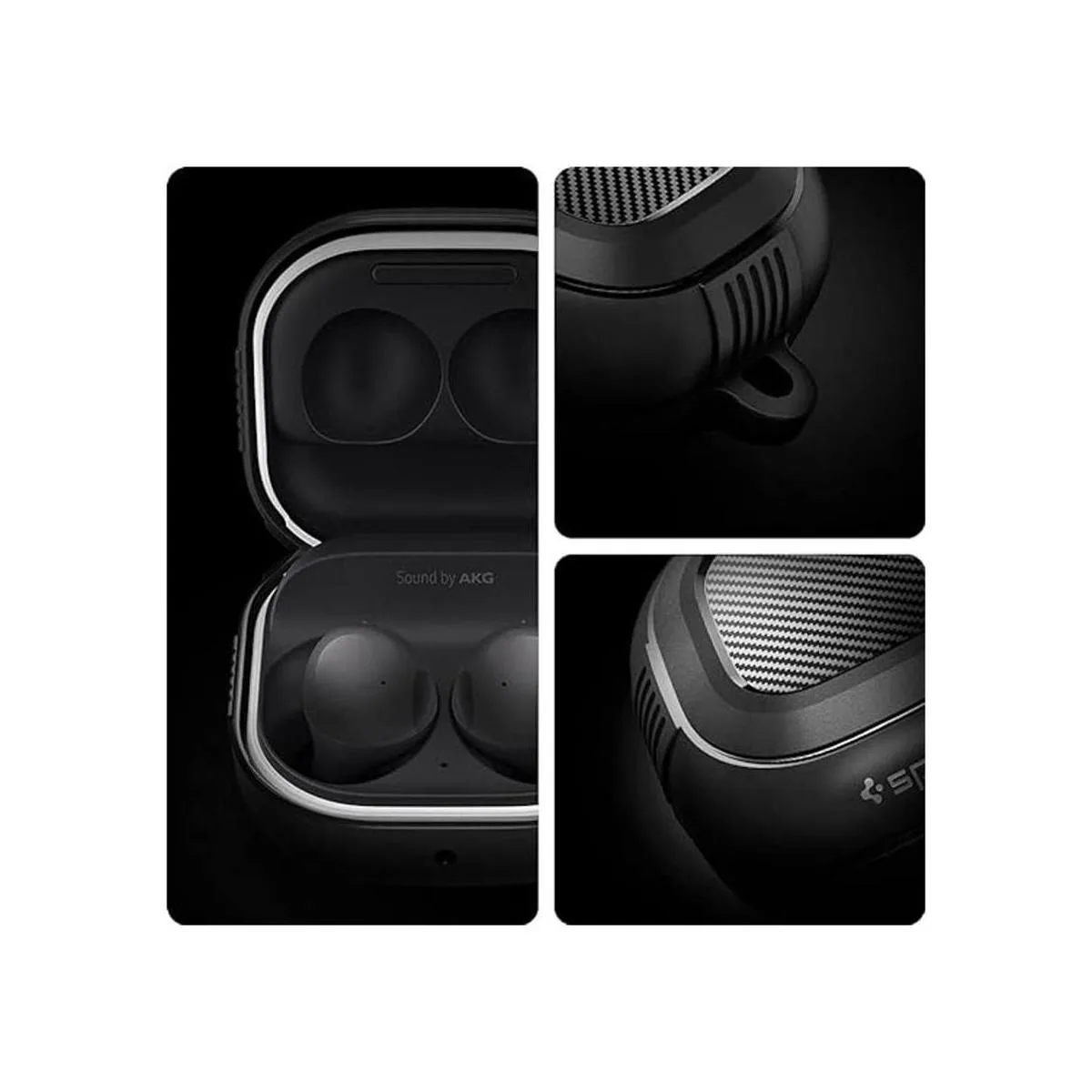 Spigen Rugged Armor Funda diseñada para Galaxy Buds2 Pro_4