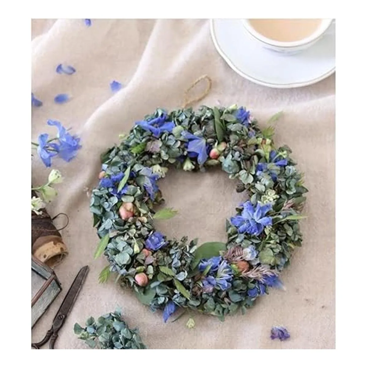 Flores artificiales de hortensia 10 unidades flores de_7