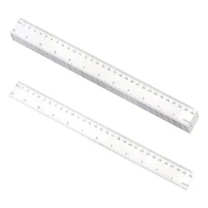 PINGEUI Paquete de 100 reglas de medición transparentes de_3