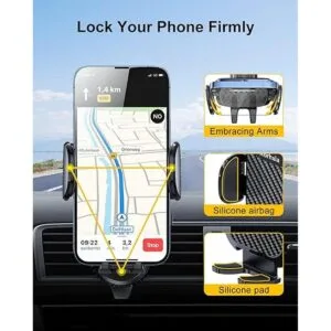 Rorhxia Soporte para teléfono de ventilación de_5