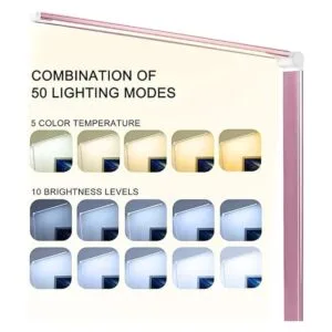 HMFUNTM Lámpara de escritorio LED con puerto de carga_4